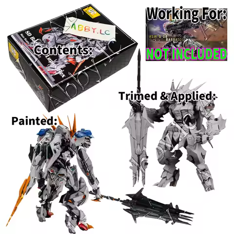 for MGSD Master Grade SD Barbatos UC Century RECAST LabZero Version Lupus Rex RESIN Conversion Kit A