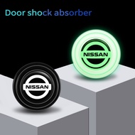 10PCS   Nissan Car Door Luminous Shock  Absorber Gasket Door Mat Mute Pad Protection Cushion for   Serena e-Power Leaf  NV350 Urvan Note e-Power Kicks e-Power Elgrand Cabstar  NV200 Car Accessories