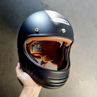 Zeus ZS-816C Full Face Helmet Cafe Racer Zeus 816C Vintage Helmet Zs 816 C ZEUS CAKIL