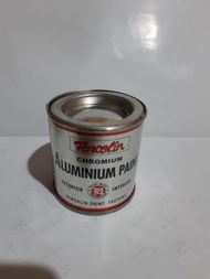 CAT ALUMINIUM CHROME &amp; GOLD PAINT  01 LITER KALENG KECIL cat aluminium