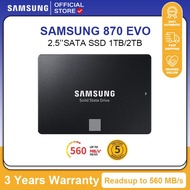 Samsung 870 EVO/QVO 1TB/2TB SSD 2.5-Inch SATAIII 6GB/s V-NAND Internal SSD with