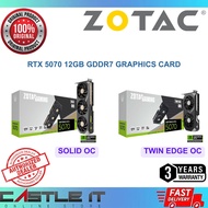 Zotac RTX 5070 Solid OC Twin Edge OC 12GB GDDR7 Graphics Card Nvidia GeForce RTX5070
