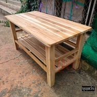 BV โต๊ะรับแขก โต๊ะวางของ 100*50*สูง50 ซม. โต๊ะกลาง โต๊ะกลางโซฟา [ไม่ทำสี] coffee table 🍀พร้อมส่ง🍀