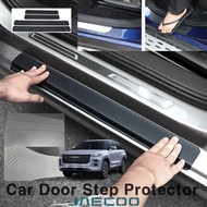 Jaecoo J7 Car Door Step Protection Sticker Anti Scratch Door Step 4D Carbon Fiber Sticker
