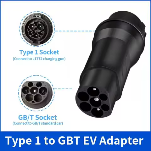 Portable Type 1 To GBT Adapter EV Charger Connector Electric Vehicle Charging Adapter SAE J1772 To G