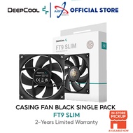 DEEPCOOL FT9 Slim Single Pack Case Fan (92mm) R-FT9SLIM-BKWPN1-G