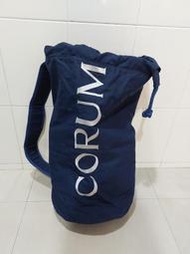 瑞士 Corum Admiral's Cup 電繡 崑崙錶 海軍上將 海事信號旗 古著 旅行袋 手提包 側背包