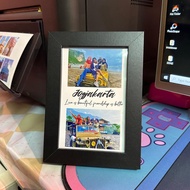 4R Photo Frame Grid2 inc Photo frame & Design