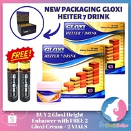 FREE 2 VIALS GLOXI PROMO BUNDLE BUY 2 Gloxi Height Enhancer with FREE 2 Gloxi Cream + Hand Cream