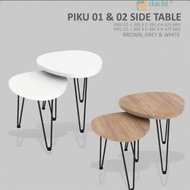 Coffee table, corner table, coffee table, cafe table, size: 39.5 x 39.5 x 42.5 cm, Batam only