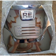 Bajaj RE BIG Chrome Center Cover/ Front Nose Cover