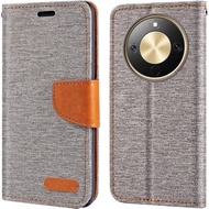 jeans flip pouch bag with card slot case for honor X9D X9C X9B X9A 5G