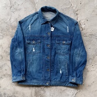 SPAO Indigo Trucker Denim Jacket