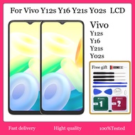 Original IPS LCD For Vivo  Y12s Y16 Y21s Y02s  LCDLCD Display Assembly Touch Screen Replacement