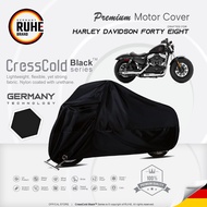 RUHE Motorcycle Harley Davidson Forty Eight Waterproof Cover Package Rain Dust UV Protector Sarung S
