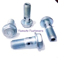 ORIGINAL SOLAR BOLT M12 x 1.25 DIAMETER 12 mm KEY 17 NIPPLE BANJO UNION BOLT NEPEL BENYO FEEDPUMP KI