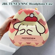 【Fast Shipment】For JBL TUNE 670NC Headphone Case Innovation Cartoon Headset Earpads Storage Bag Casi