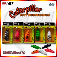 EXP CATERPILLAR 58MM ( 7G ) SOFT RUBBER FROG SOFT BAIT FOR FISHING