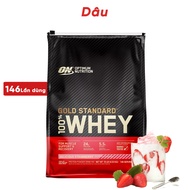 Sữa Bột Optimum Nutrition Gold Whey Standard 100% (10LBS) Giàu Protein Ít Calo - Nhập khẩu USA | ONF