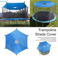 SHIGONG Trampoline Shade Cover, Waterproof UV Protection Trampoline Sunshade Roof, 6/8/10ft Rain Pro