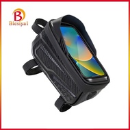 [Blesiya1] Bike Phone Front Frame Bag, Handlebar Bag,Hard Shell Storage