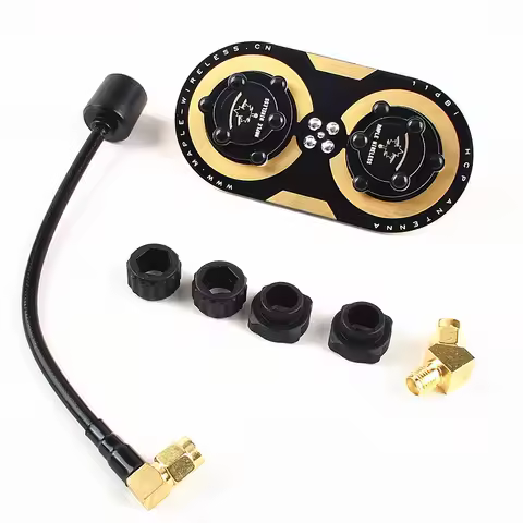 Maple Leaf Antenna 5.8GHz 11dBi Wireless Circular Polarized FPV Antenna Kit For Fatshark SKYZONE EV3