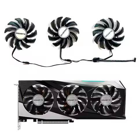 New PLD08010S12HH T128010SU GA81S2U 75MM for Gigabyte RX 6600 6600XT 6700XT RTX 3060 3060TI GAMING O