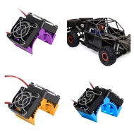 love* Double Fans Cooling System For 4074 4274 1515 1 8 Scale Remote Control Car Motor
