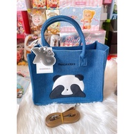 Panda Jeans Bag A Souvenir From Chengdu.