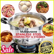 【hot sale】 Stainless Food Steamer 3 layer stainless Steel Food Siomai Steamer 3 Layer Steamer Cooki