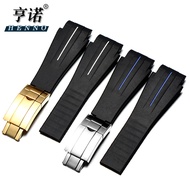 Rubber Watch Strap Alternative for Rolex Water Ghost Series Ghost King DEEPSEA Pin Buckle Silicone A