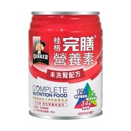 【QUAKER 桂格】 完膳營養素 低蛋白配方 未洗腎配方 237mlx24瓶/2箱+贈4瓶