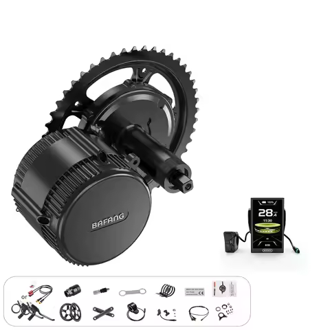 Bafang 750w 48v Kit Complete Mid Drive Motor 8fun BBS02 Bicycle Electric EBike Conversion Kit Powerf