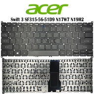 Laptop Keyboard for Acer Swift 3 SF314-54 SF314-54G SF314-41 SF314-41G SF314-52 SF314-55G SF314-56