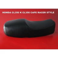 CAFE SEAT "CAFE RACER STYLE" Fit For HONDA CL350K CL350 CB350 // Car All Black Soft Tight