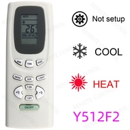 Suitable for Gree Air Conditioning Remote Control Y512F2 Y512F Y512 Y502K KTGL002
