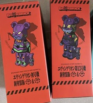 Bearbrick Eva 初號機，13號機 400%+100%