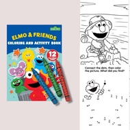 Elmo Coloring Activity Book Birthday Party Giveaway Souvenir