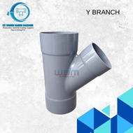 Y Branch pvc 10 x 8 inch D - Y Branch 10 x 8 inch D