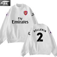 Customizable Arsenal Team Round Neck Hoodie Pépé Aubameyang Same Style Fan Wear Men and Women Casual