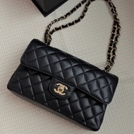 Chanel CF23黑金荔枝皮