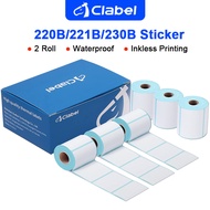 CLABEL 220B/230B/221B Label Printer White Label Sticker Thermal Paper Price Label Thermal Mass 價格 標簽
