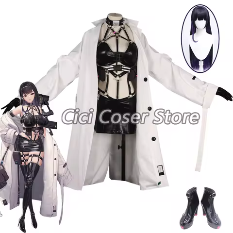 Presell Game Goddess of Victory: Nikke Mihara Cosplay Costume Mihara Outfit Wig Lolita Shoes Hallowe