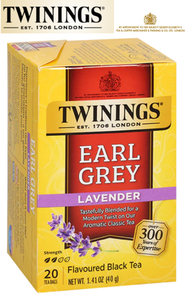 川寧 - 深層放鬆薰衣草格雷伯爵紅茶20獨立茶包 -佛手柑精華- 薰衣草豪門伯爵紅茶 - 平行進口- EXP: 2027