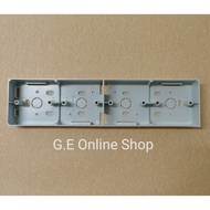 PVC Box Surface Type Nut Box / Electrical Box / Base 3x12