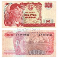 Uang Kuno Lama 100 Rupiah Sudirman Tahun 1968