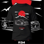 Skyline R34 Tshirt Jersey