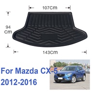 For Mazda CX-5 CX5 2012-2023 Car Rear Trunk Boot Mat Waterproof Floor Mats Carpet Anti Mud Tray Cargo Liner