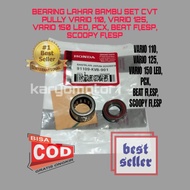 BAMBOO/LAHAR BEARING SET CVT PULLY VARIO 110, VARIO 125, VARIO 150 LED, PCX, BEAT FI, ESP, SCOOPY FI