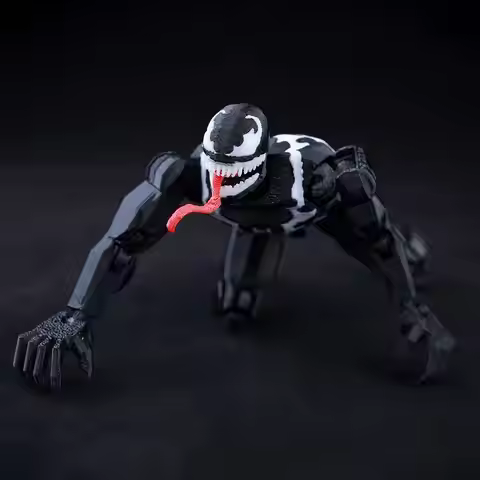 Venom Spider-Man Lucky13 Dummy13 Action Figures - 3D Printed T13 Multi-Jointed Shapeshift Mannequin 